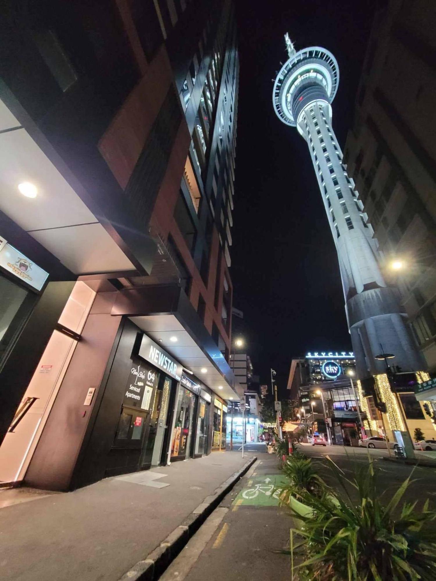 오클랜드 Sky Tower Just Next Door 아파트 외부 사진